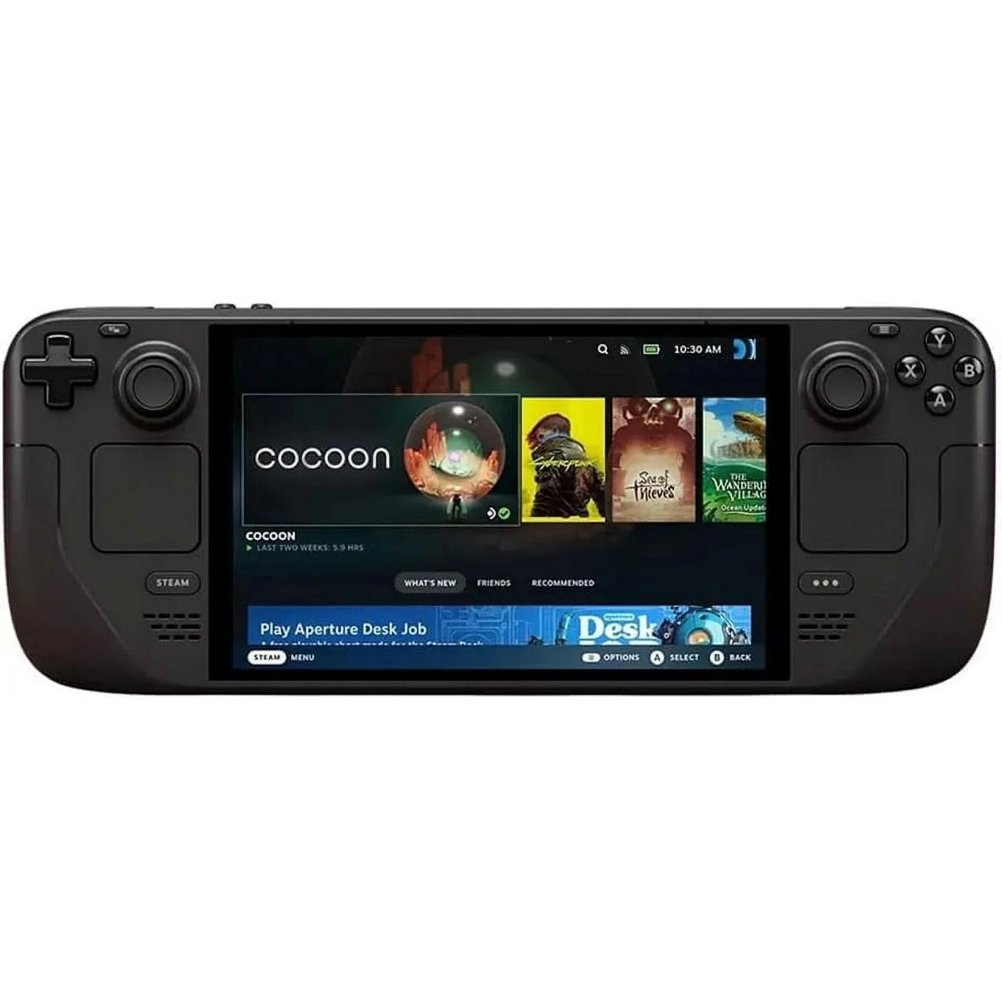 Valve Steam Deck OLED 2TB Upgraded Handheld Gaming Console, 1280 x 800 LCD Touchscreen Display, with 256GB Micro SD Card