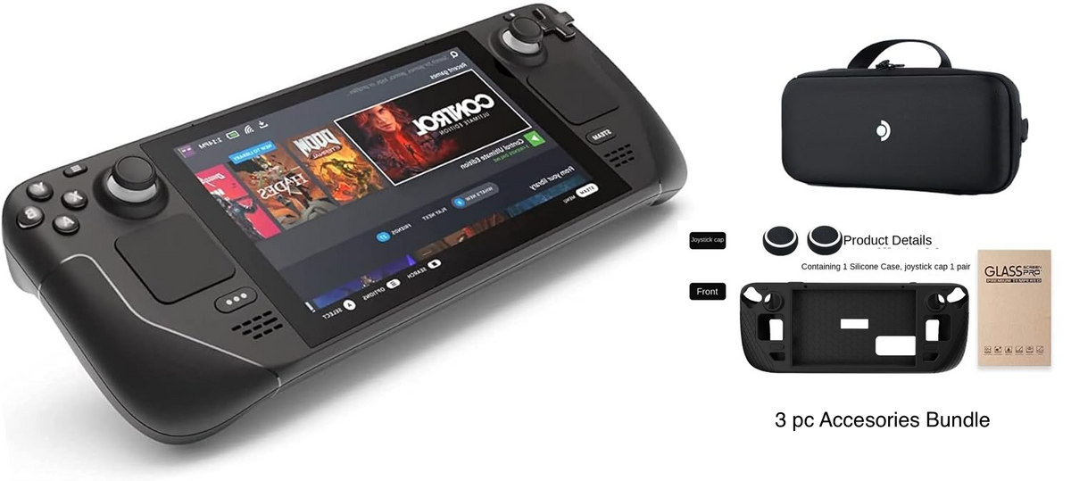 Steam Deck 2TB Upgraded Handheld Gaming Console 16GB RAM, 1280 x 800 L