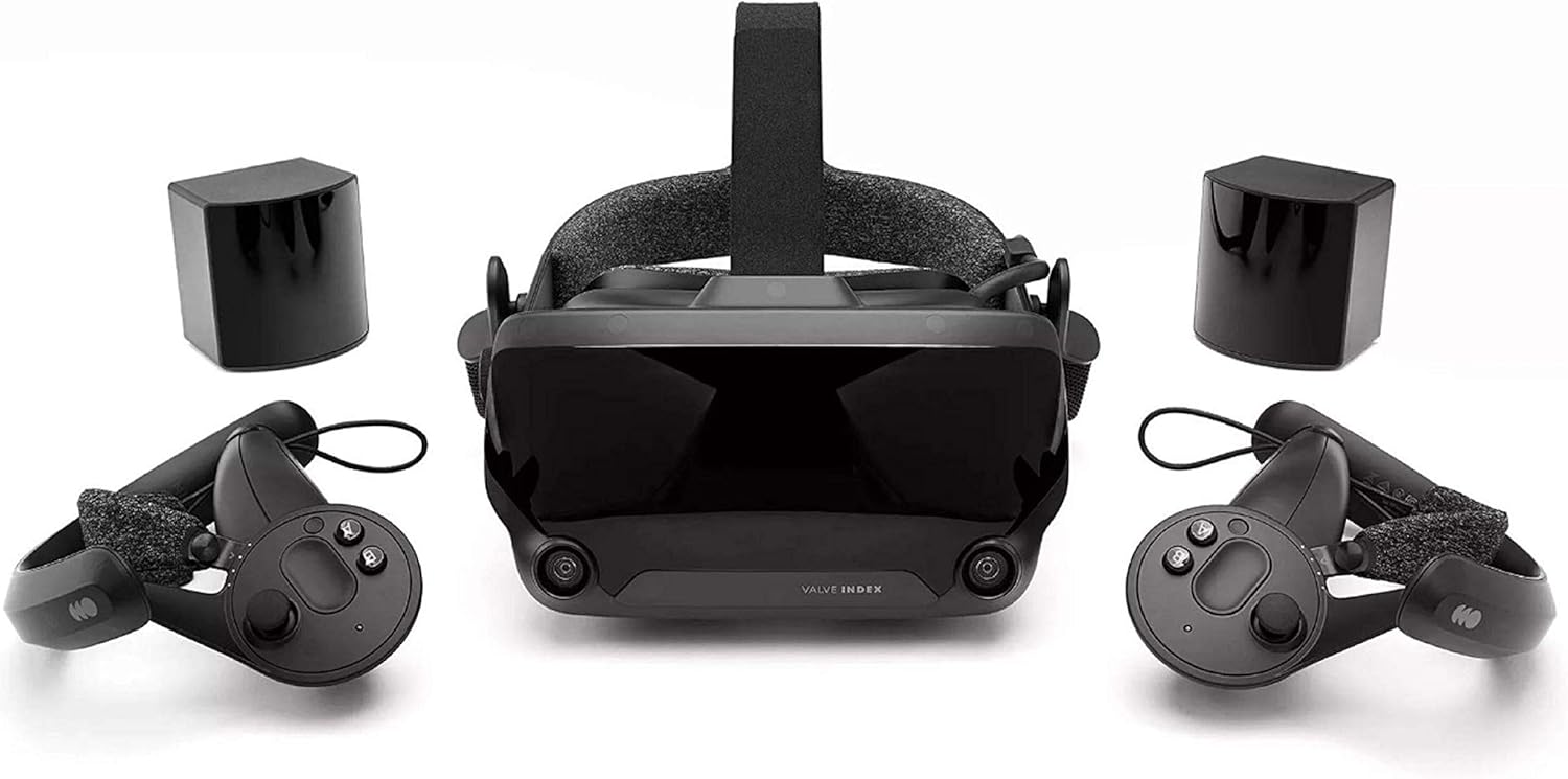 NEW Valve Index VR Full Kit Kits VR Headset, 2 x Controllers, 2 x Base Stations