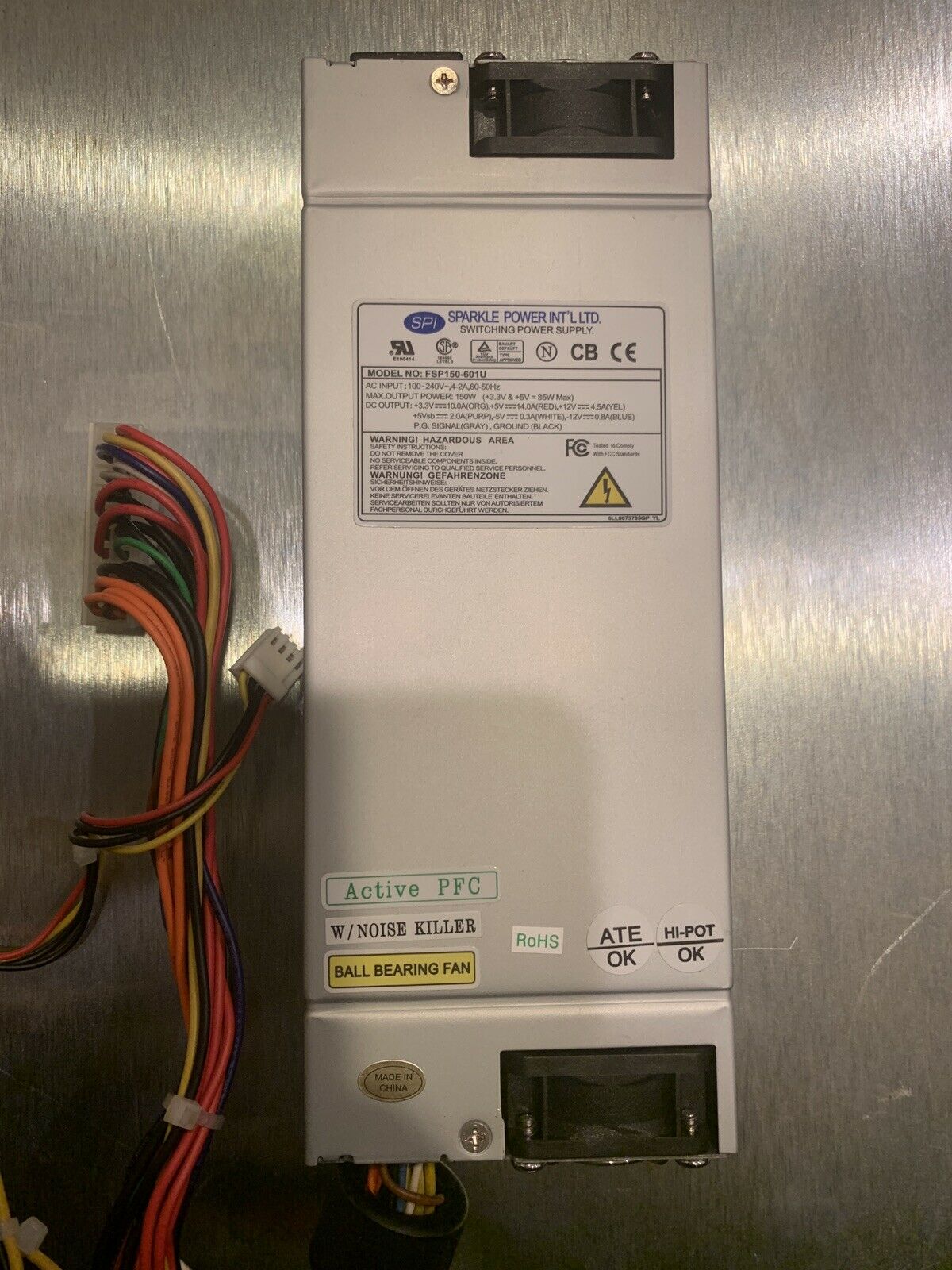 Sparkle Power FSP150-601U 150W 4.2A Switching Power Supply SPI Datacasting New